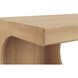 Catrine 60 X 18 inch Rustic Oak Desk